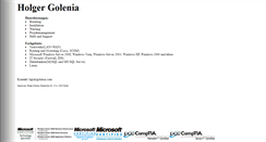 Desktop Screenshot of golenia.com